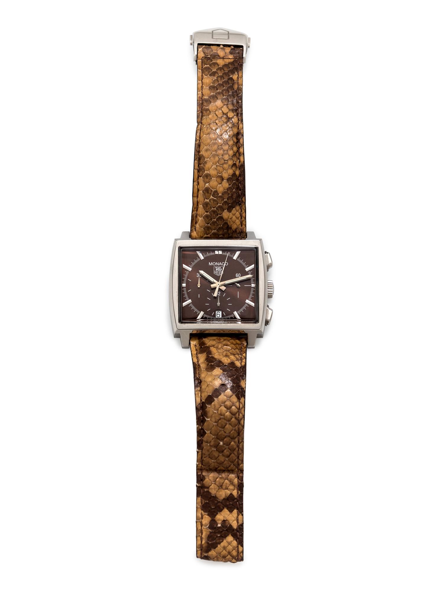 Tag Heuer, Stainless Steel Ref. CW2114 'Monaco' Wristwatch