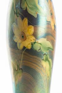 Tiffany Studios, an important Favrile glass vase