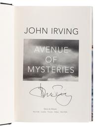 IRVING, John (b. 1942). A group of 7 works by Irving, MOST FIRST EDITION, MOST SIGNED, comprising: