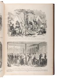 [CIVIL WAR] Harper's Weekly . 42 issues (incomplete run). New York: 7 January - 23 December 1865. [ With :] Pictorial War Record . 15 issues. [ With :] Frank Leslie's Illustrated Famous Leaders and Battle Scenes of the Civil War. 1896.
