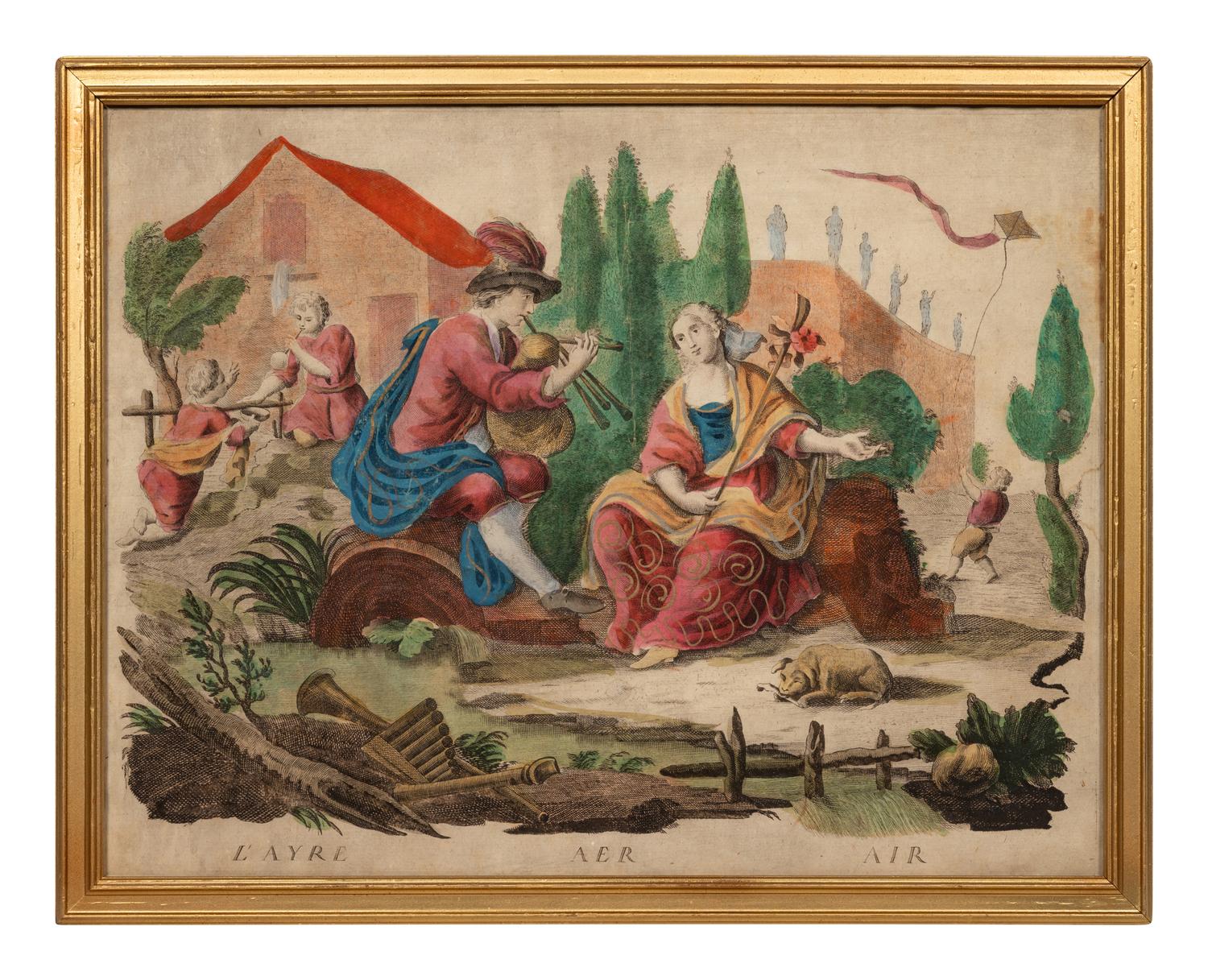 Four Continental Prints (17th and 18th Century)