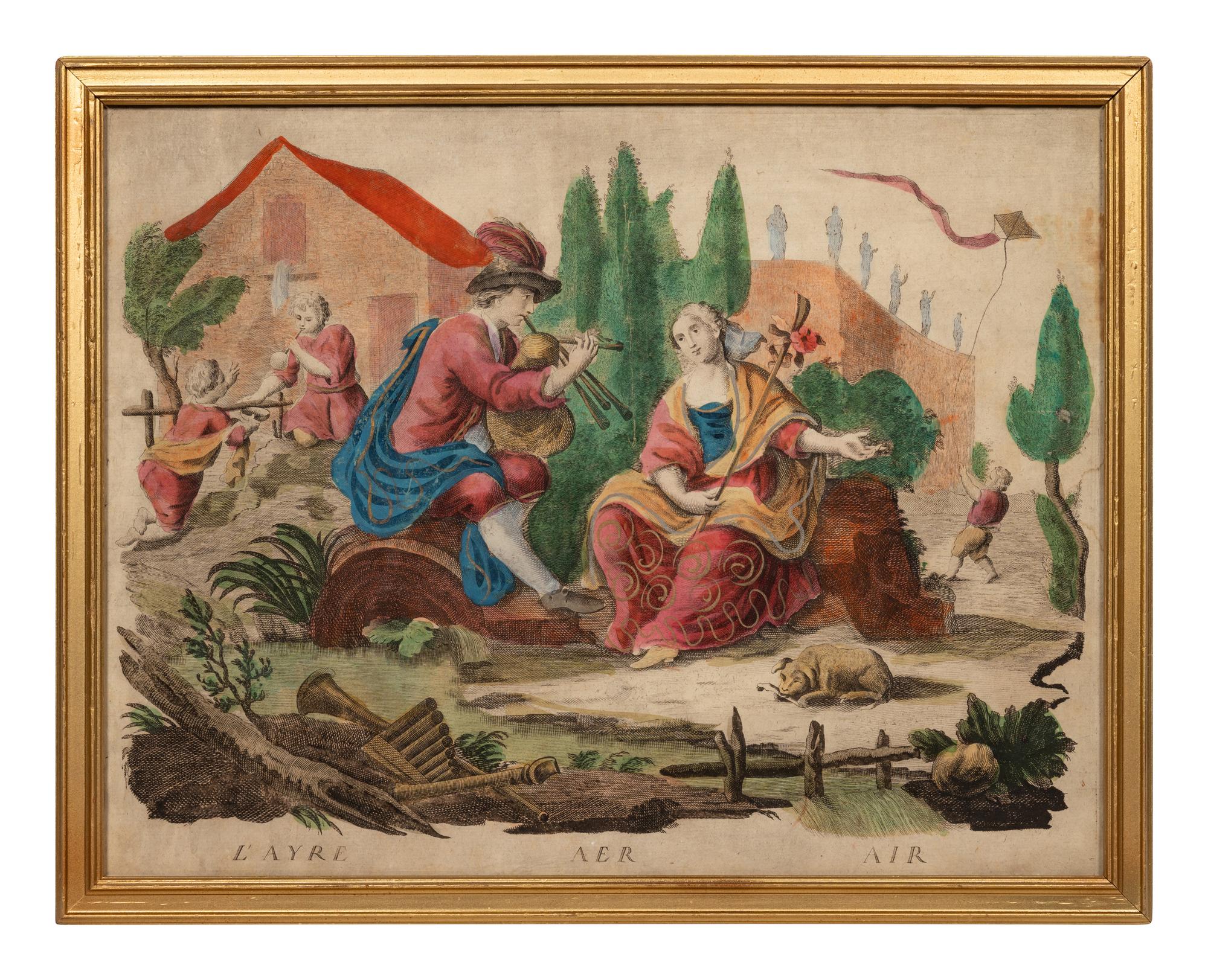 Four Continental Prints (17th and 18th Century)