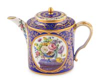 A Sèvres Porcelain Teapot