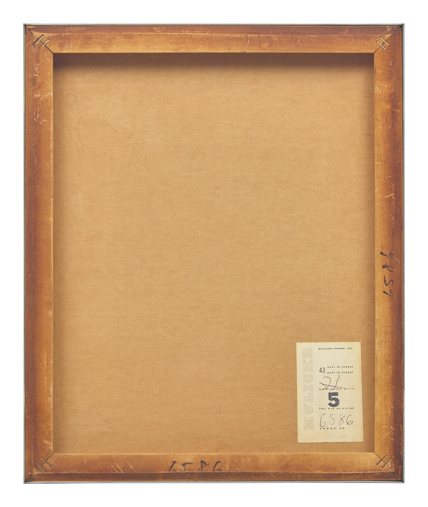 Untitled (Study for Sculpture), 1960