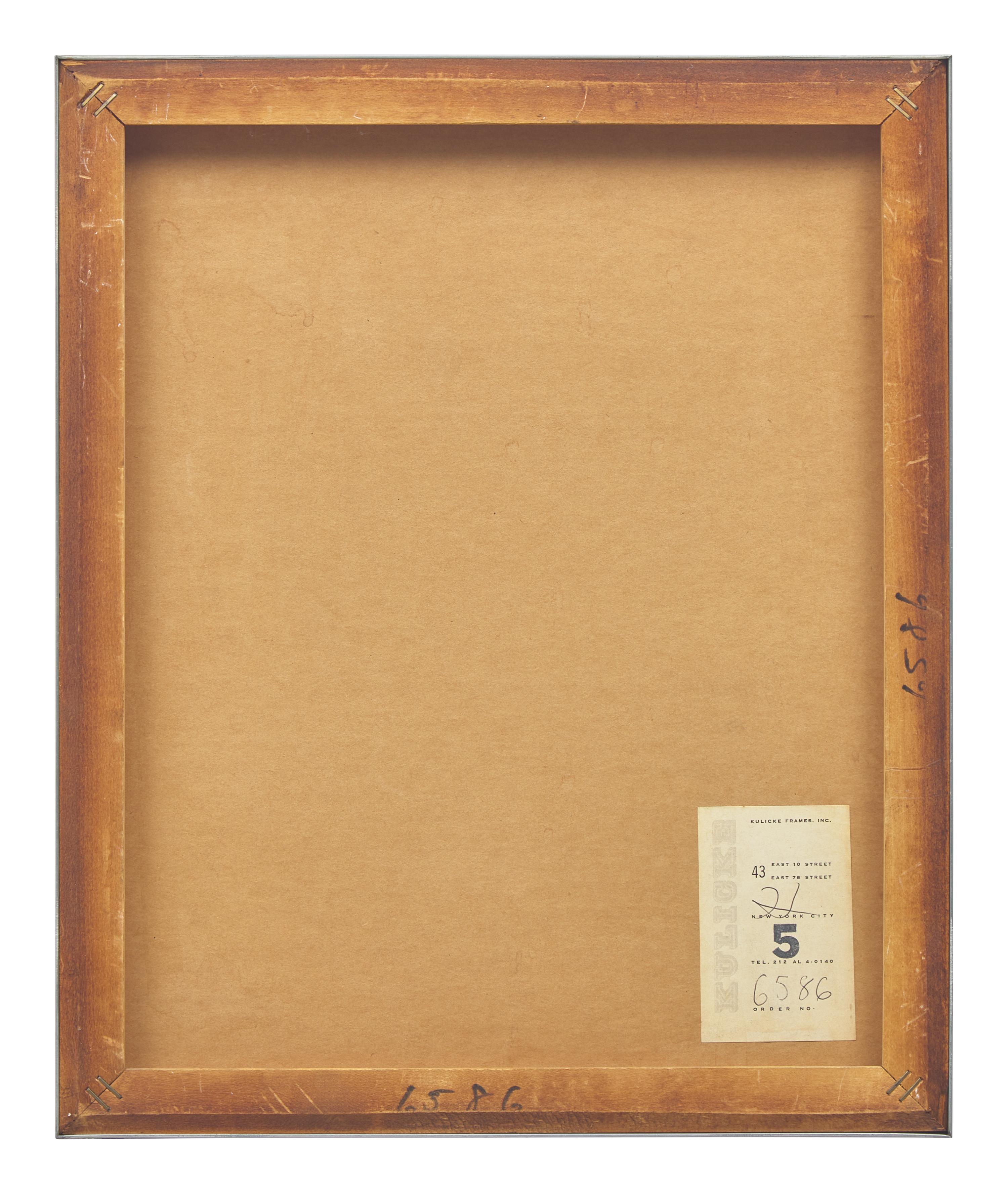 Untitled (Study for Sculpture), 1960