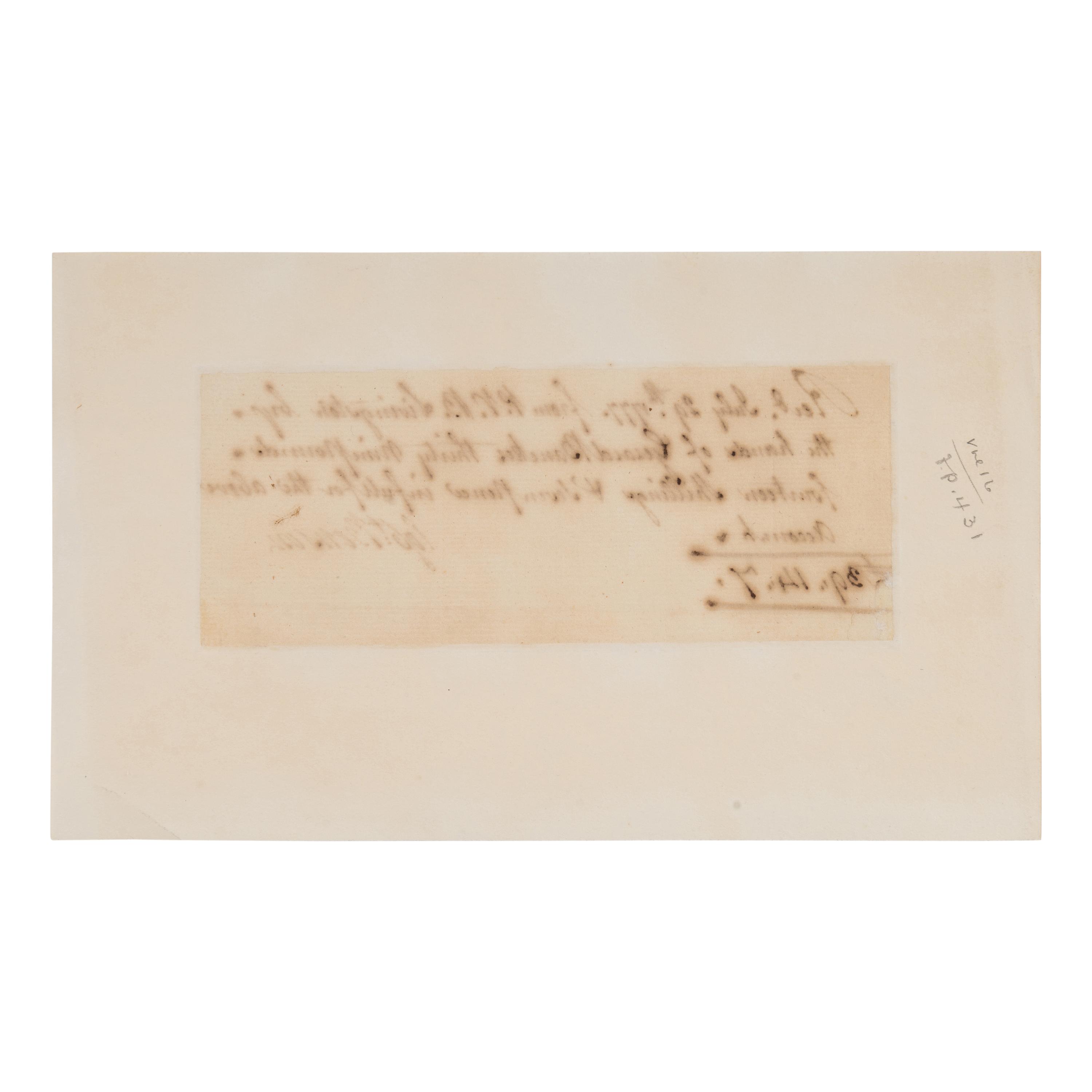 [Founding Fathers]. A small archive of documents, comprising: