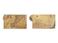 Pair of Cat Bookends Chase Brass & Copper Co., USA