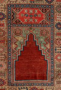 A Central Anatolian Wool Prayer Rug