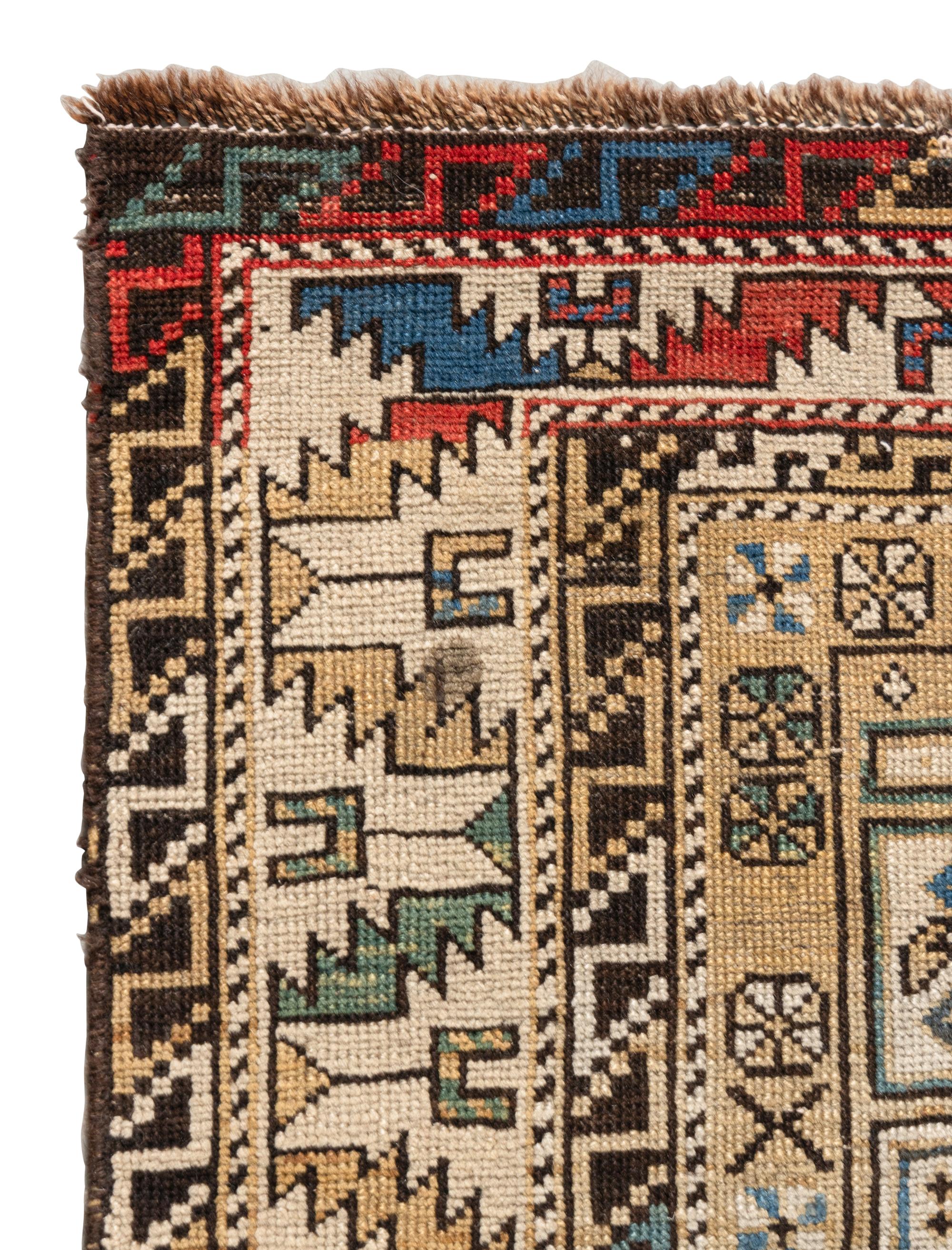 A Kuba Wool Rug