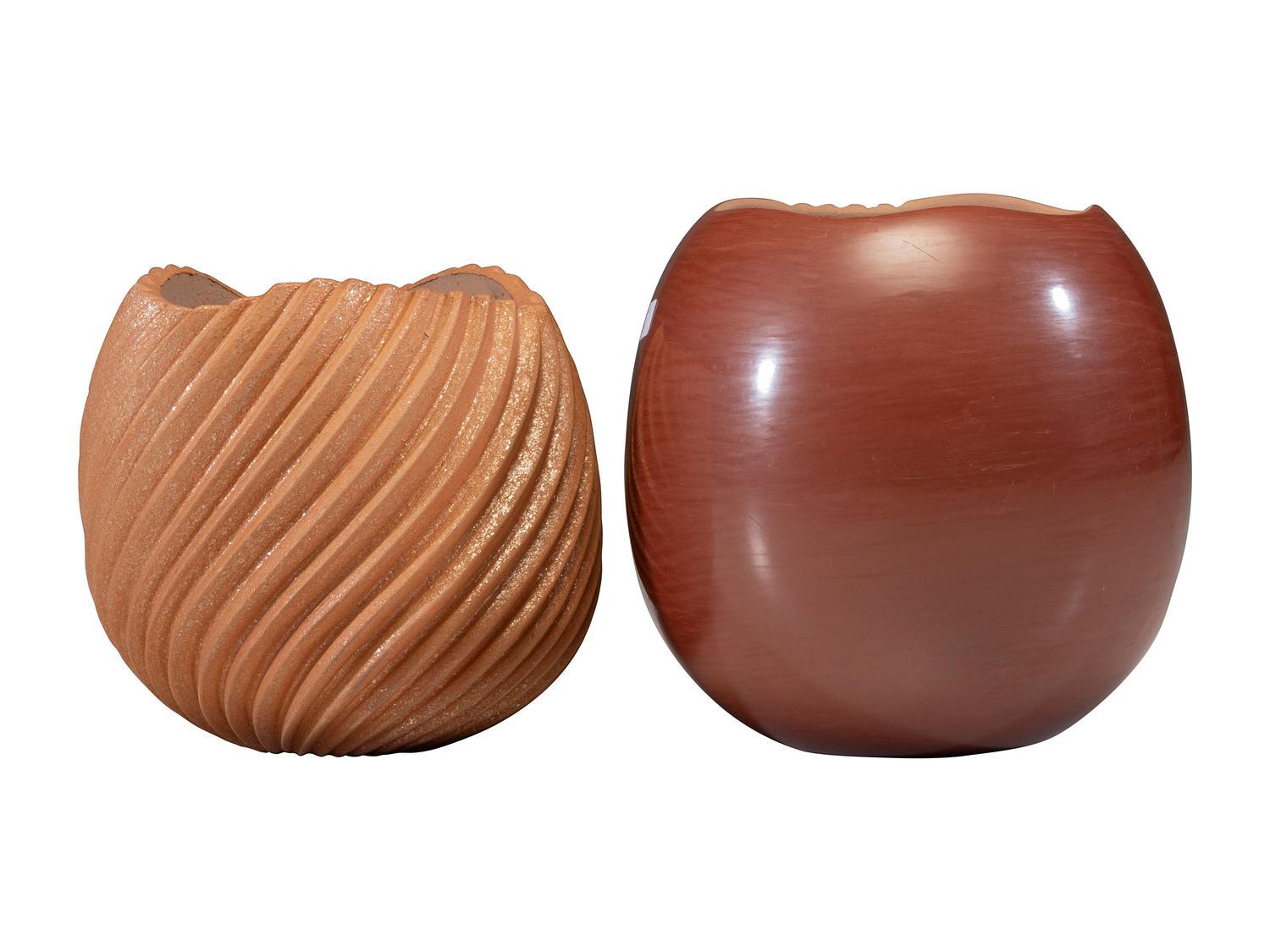 Pottery Swirl Jars