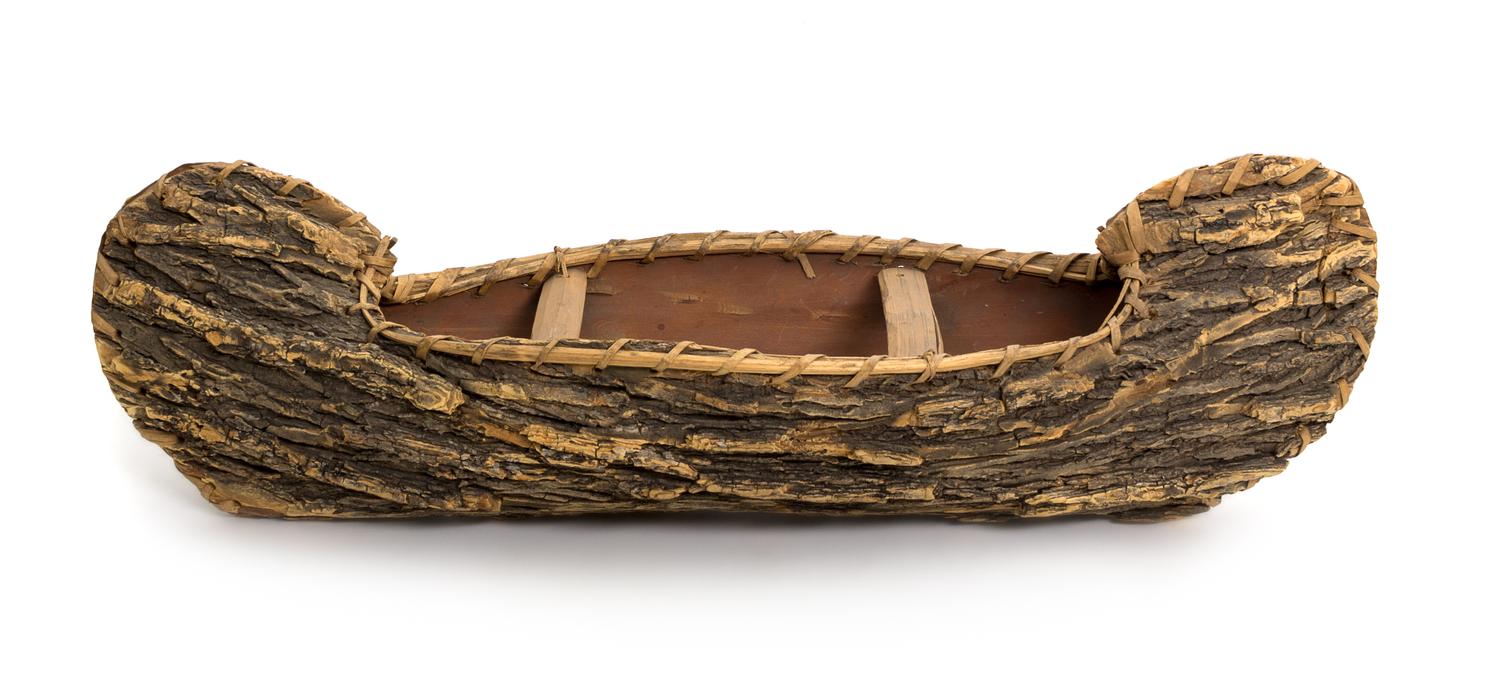 Four Great Lakes/ East Coast Model Canoes Length largest 25 3/4 x width 7 1/4 inches.