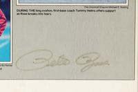 A Large Group of Pete Rose Items Including Multiple Autographs and Full Ticket from 4,192 Career Hit Game,