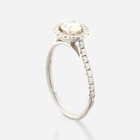 A diamond solitaire, Hearts on Fire