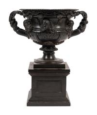 A Grand Tour Bronze Warwick Vase