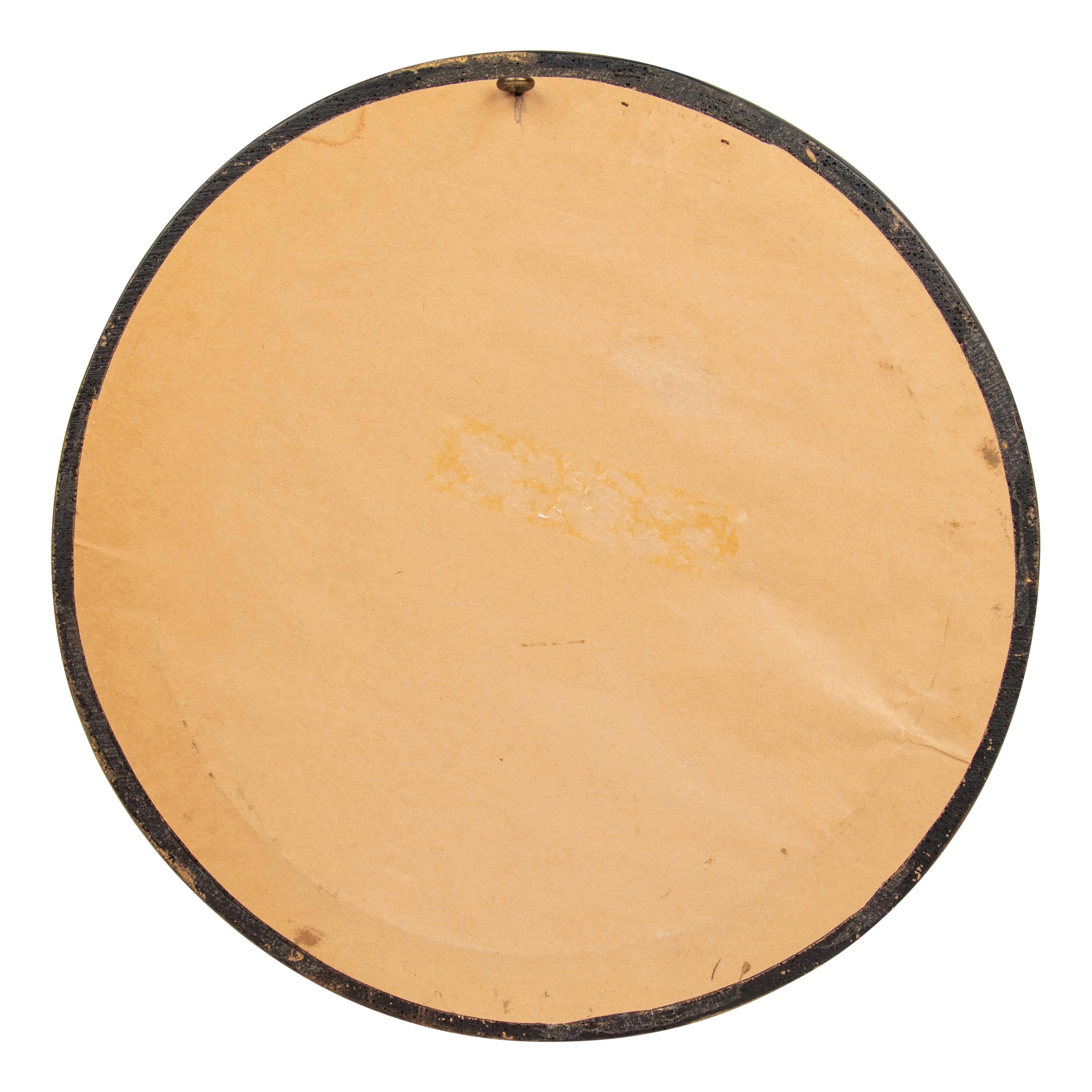 A Regency Style Giltwood Bullseye Mirror