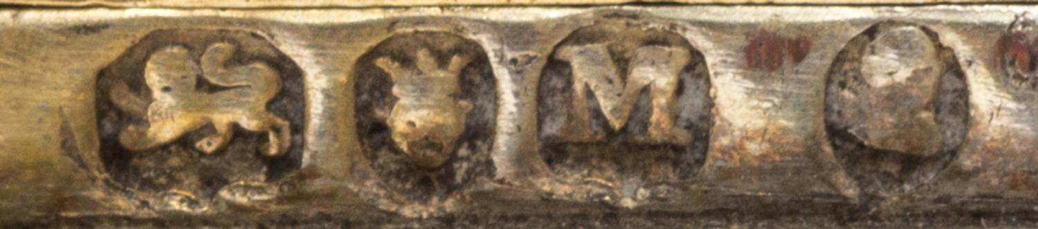 A George III Silver Vinaigrette, Possibly William Weston, London, 1807, in the form of a scallop shell.