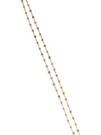 COLORED DIAMOND AND DIAMOND NECKLACE