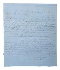 [SLAVERY & ABOLITION] -- [COCKRAN, Francis S. (1814-1886)]. Archive of letters to Maryland abolitionist and Underground Railroad supporter, comprising: