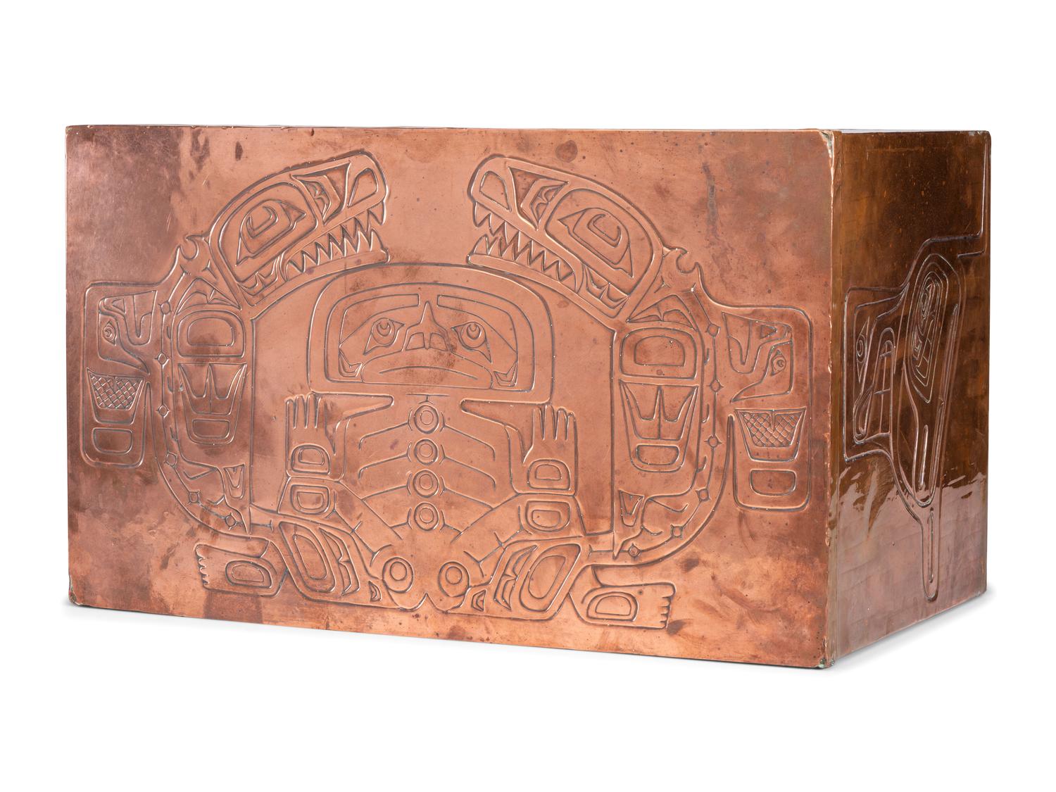 Northwest Coast Copper Chest