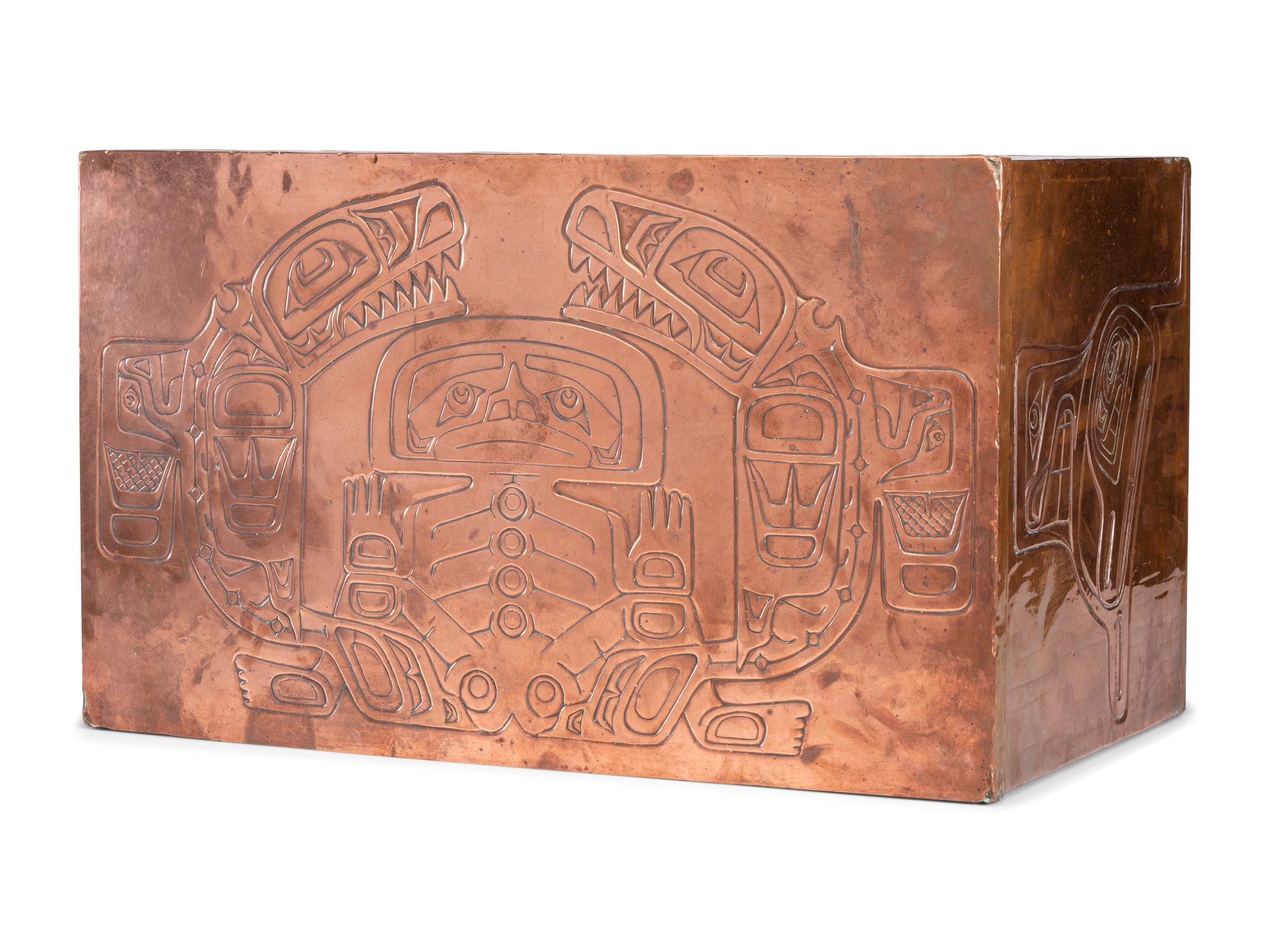 Northwest Coast Copper Chest