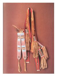 Nez Perce Beaded Otter Bowcase and Quiver, with Bow