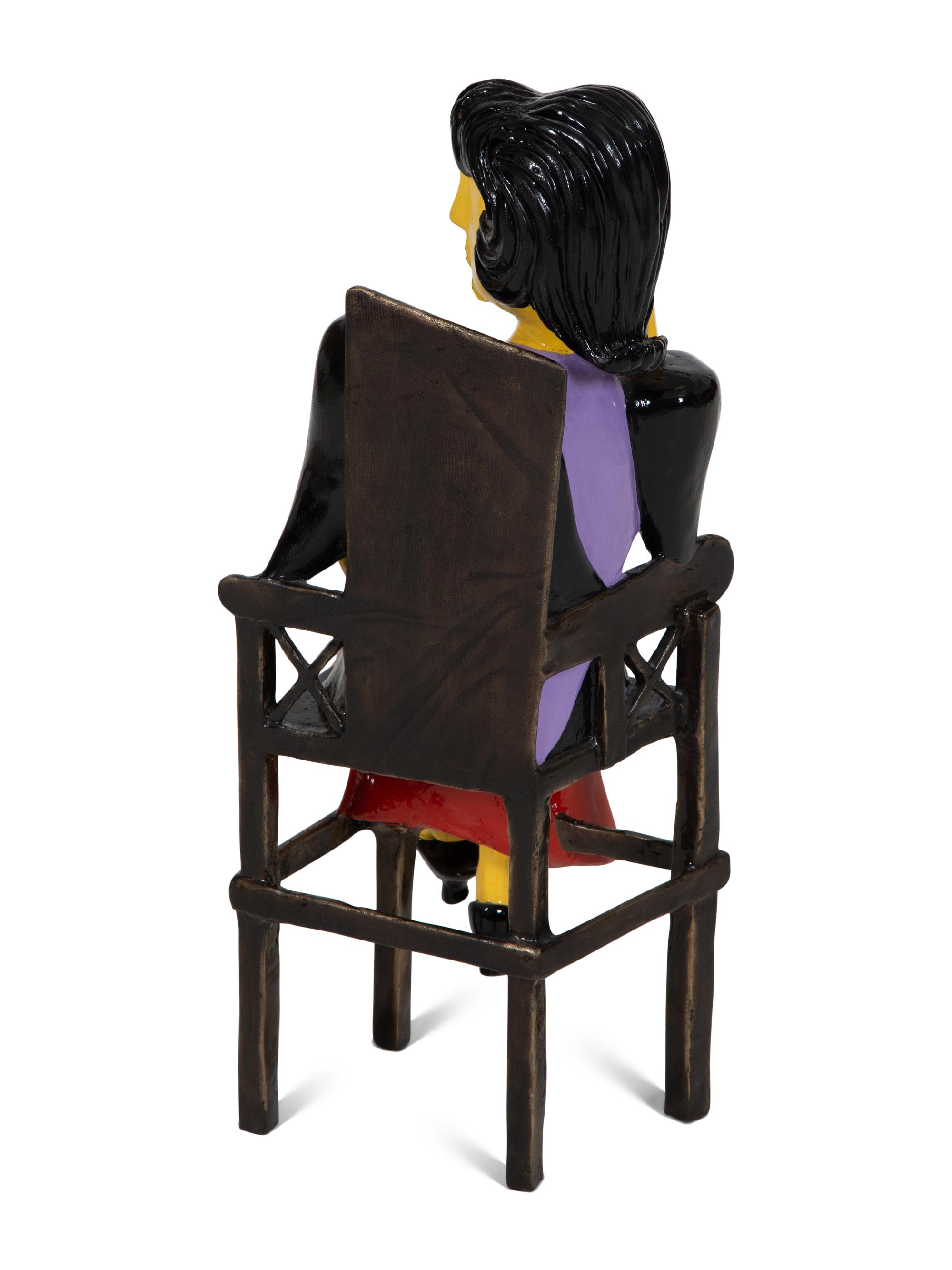 Seated Cubist Woman