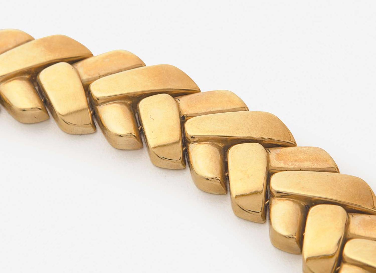 A 14K Yellow Gold Necklace
