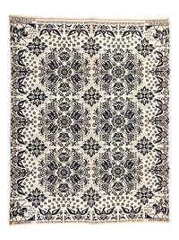 Four Jacquard Coverlets Including a George Washington Example