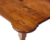 A Queen Anne Maple and Maple Porringer-Top Tea Table