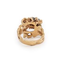 Bicolor Gold and Diamond Ring
