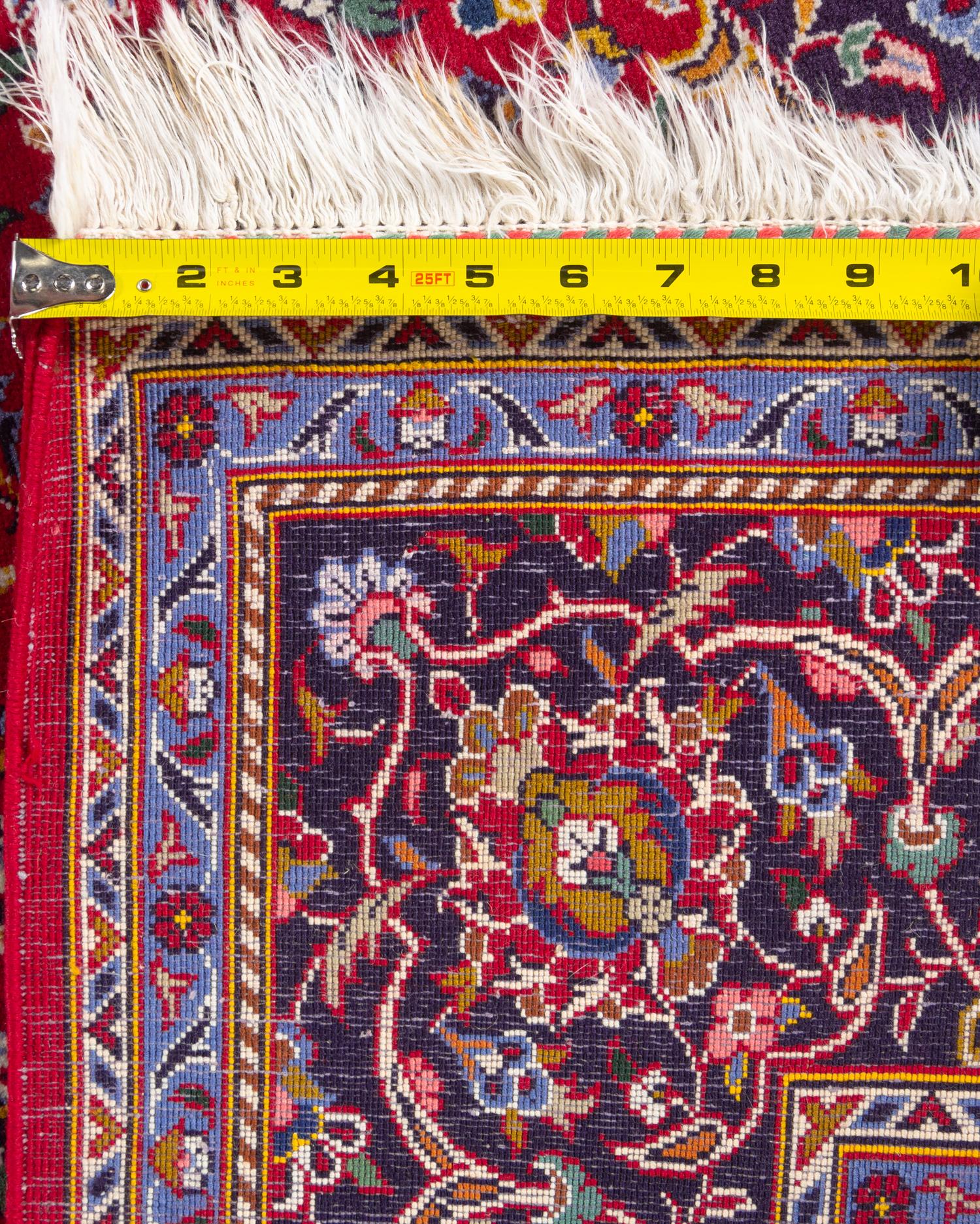 A Kashan Wool Rug