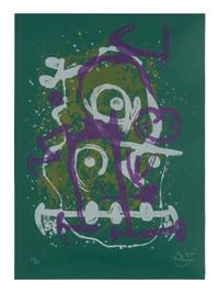 Chevauchée - vert violet brun , 1969