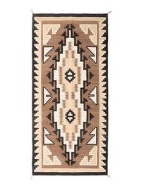 Navajo Two Grey Hills Weaving / Rug