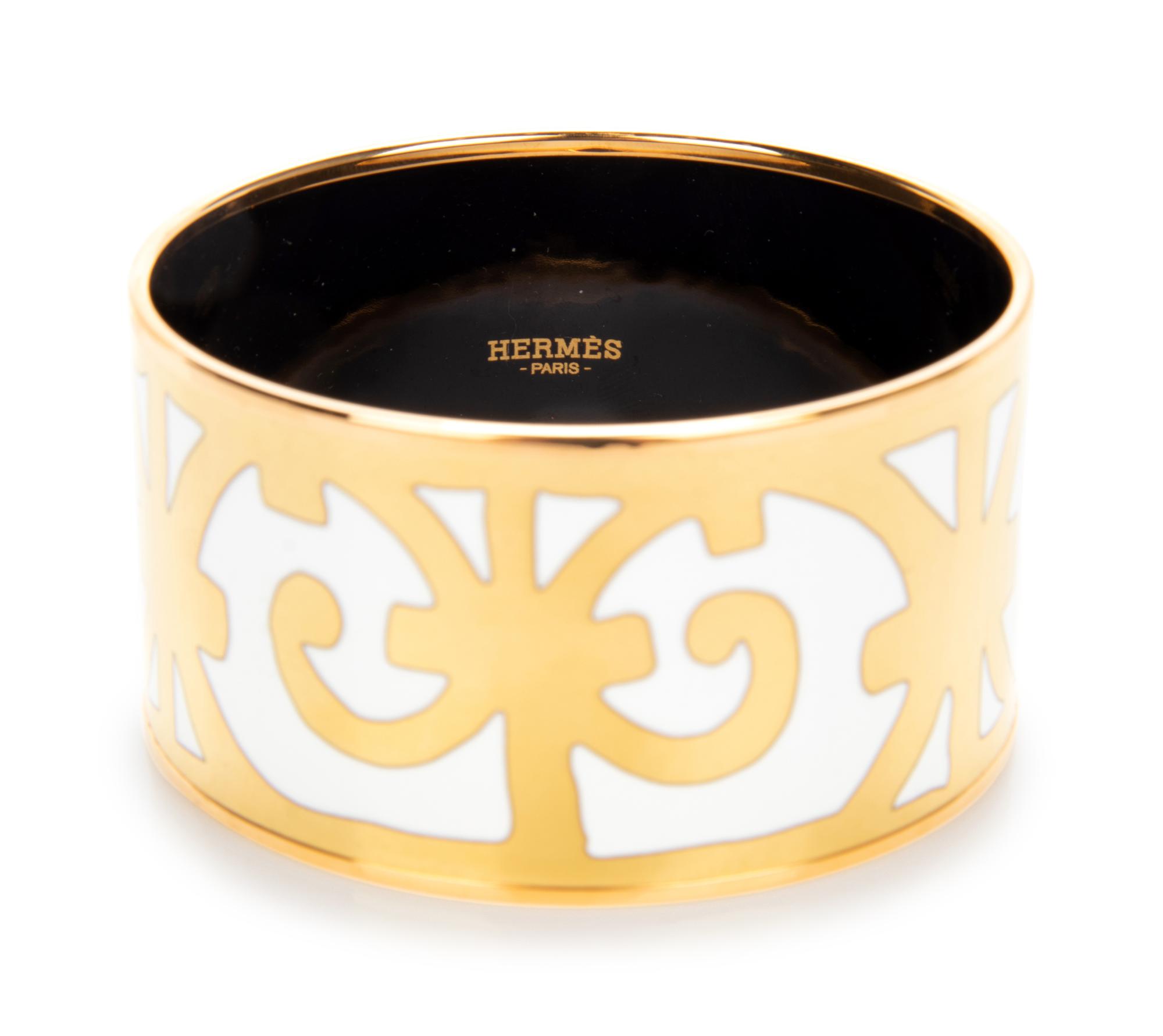 Hermès Enamel Bangle, 2000-2010s