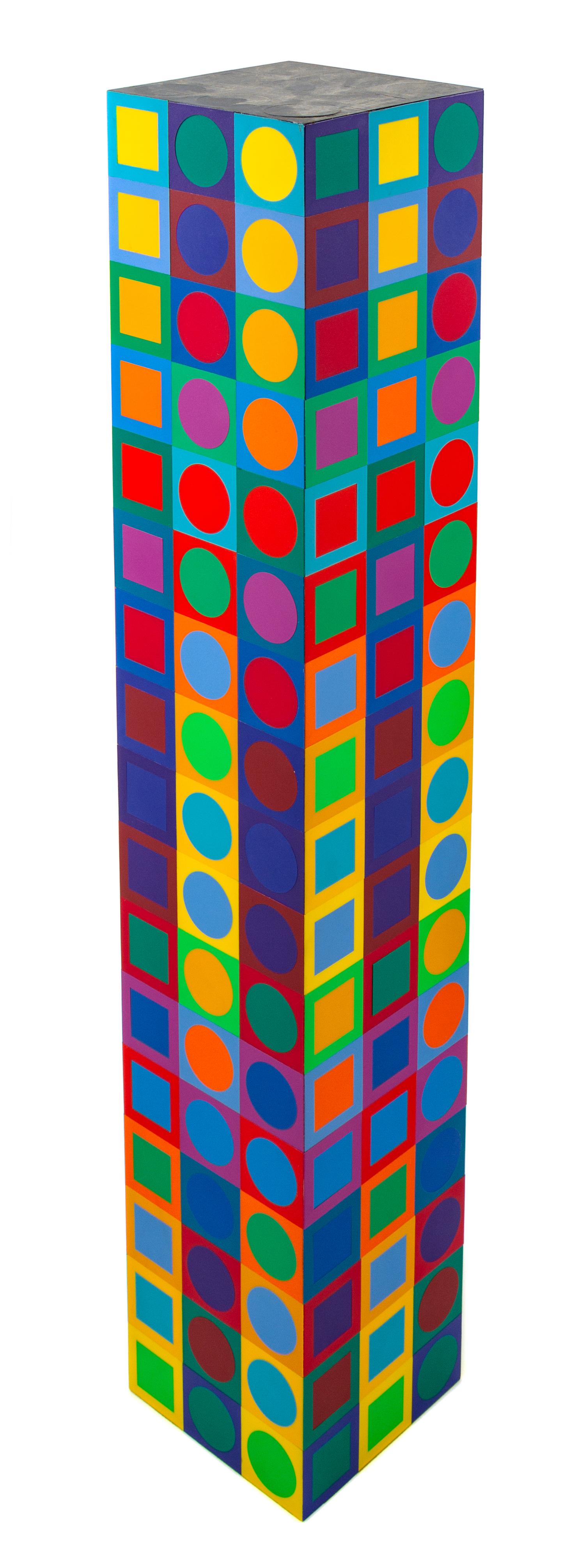Victor Vasarely, (French/Hungarian, 1906-1997), Iboya MC I, 1970