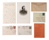 [CIVIL WAR]. Autographs from Civil War soldiers incl. Generals SHERMAN, MCCLELLAN, and BUTLER.