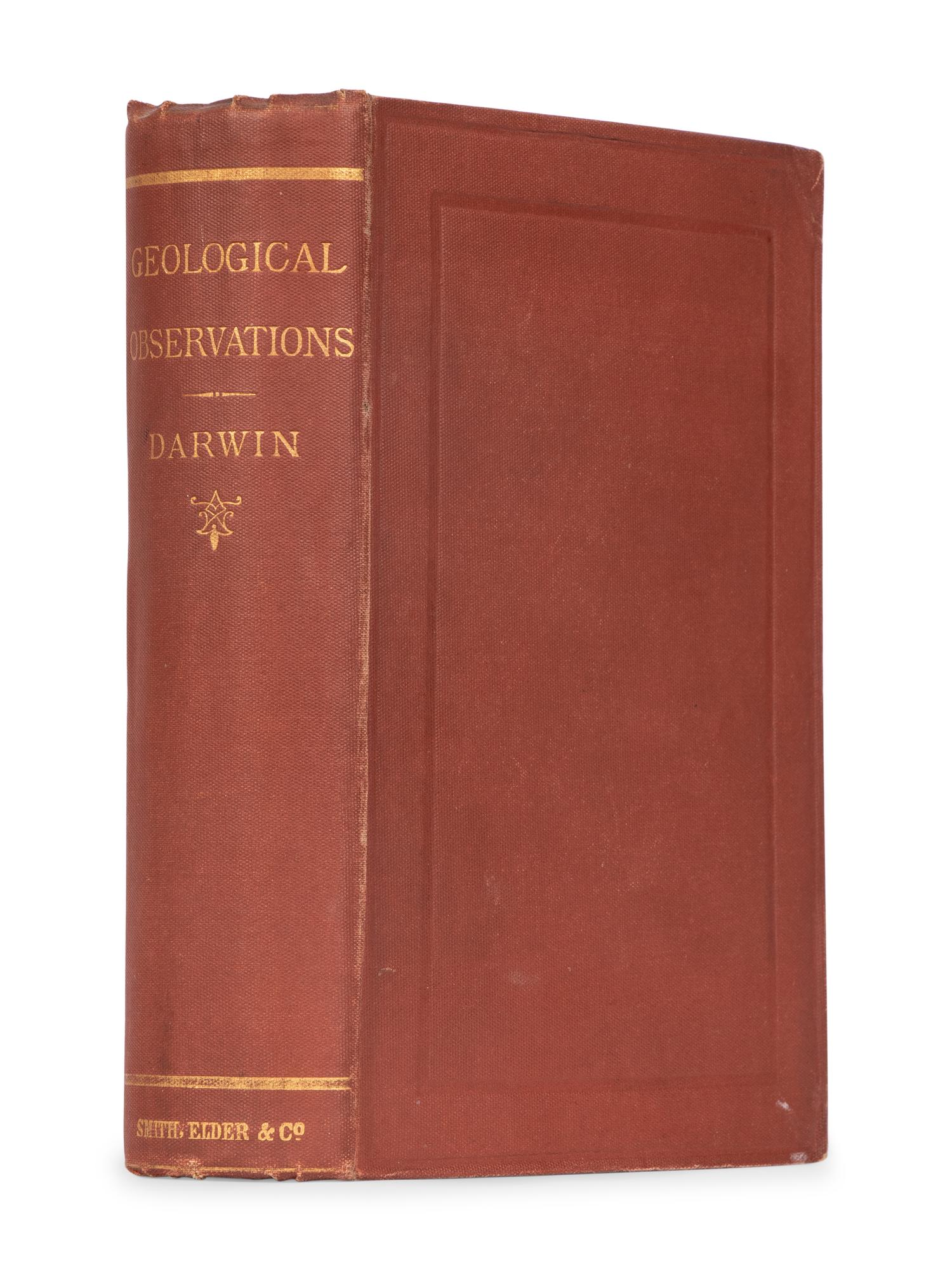DARWIN, Charles (1809-1882). Geological Observations on the Volcanic Islands .... London: Smith, Elder & Co., 1876.