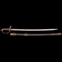 Tiffany & Co. Greco-Roman Bust Hilt Presentation Sword of Capt. A.A. Donalds - 2nd Fire Zouaves - Mortally Wounded at Bristoe Station