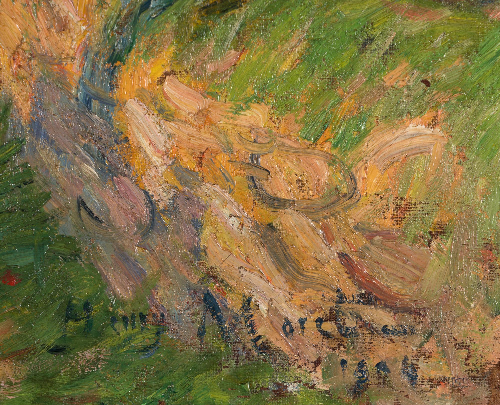 Chemin Creux en Bretagne, 1904