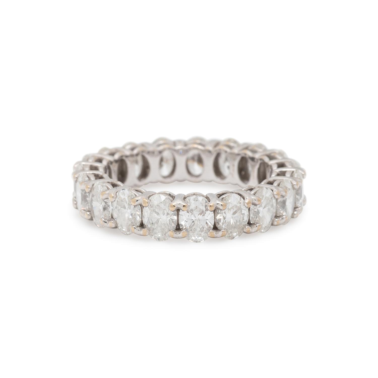 OVAL DIAMOND ETERNITY BAND
