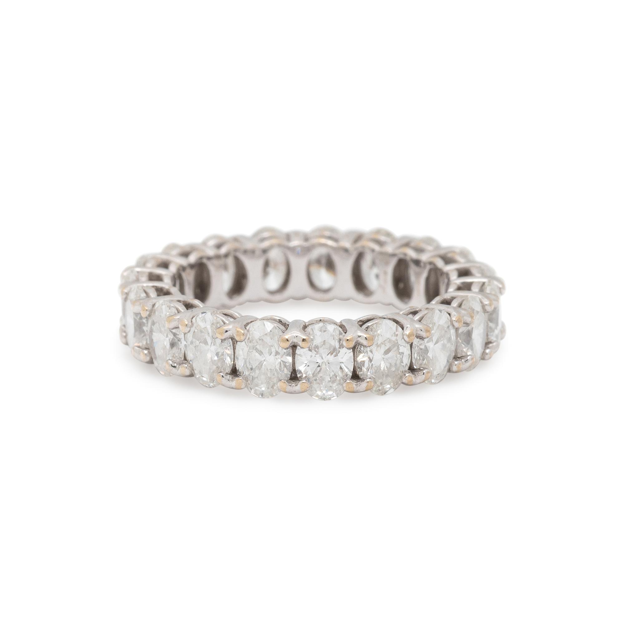 OVAL DIAMOND ETERNITY BAND