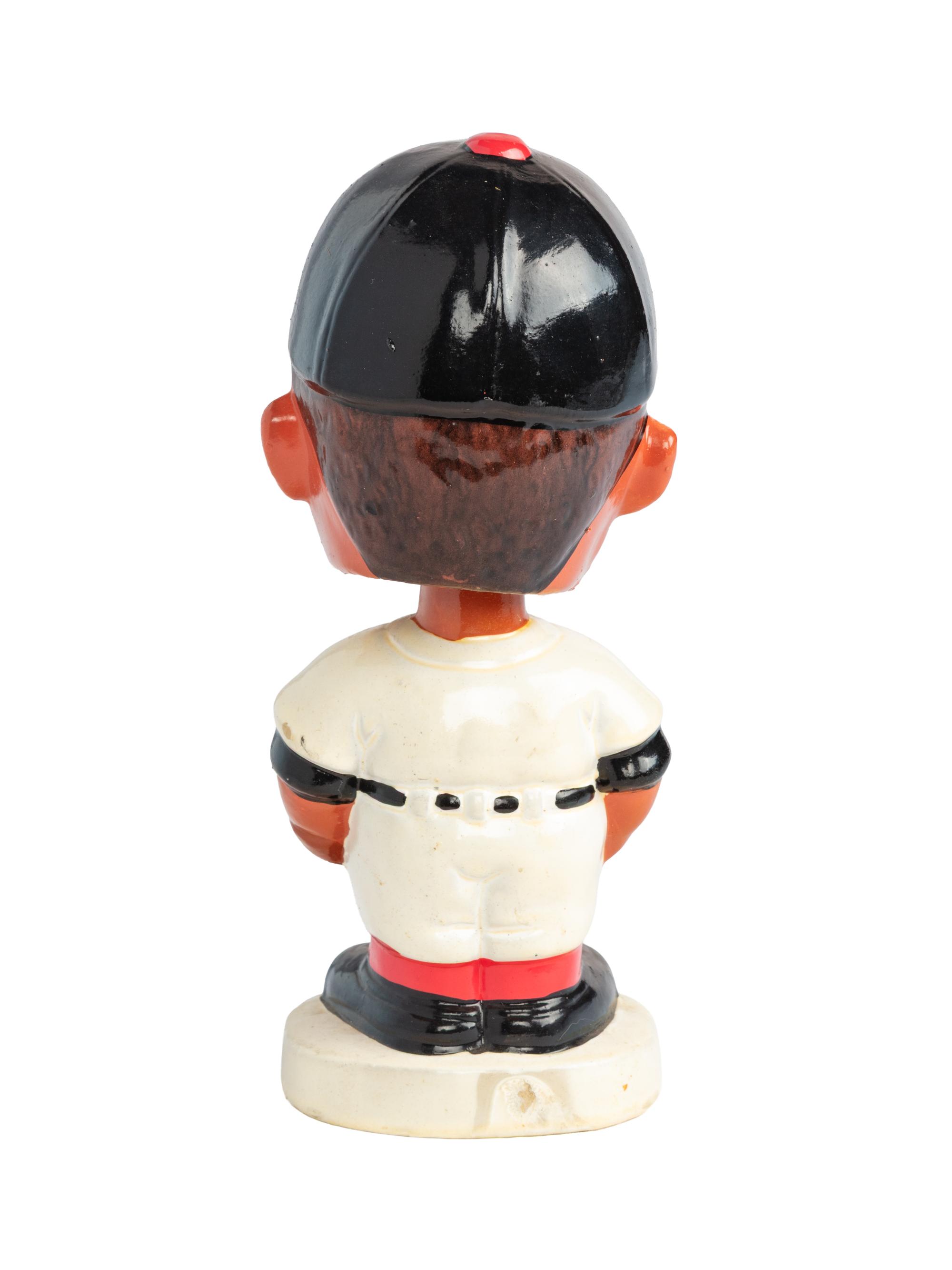 An Original Vintage 1960s Willie Mays Bobblehead With Factory Box (Made In Japan)