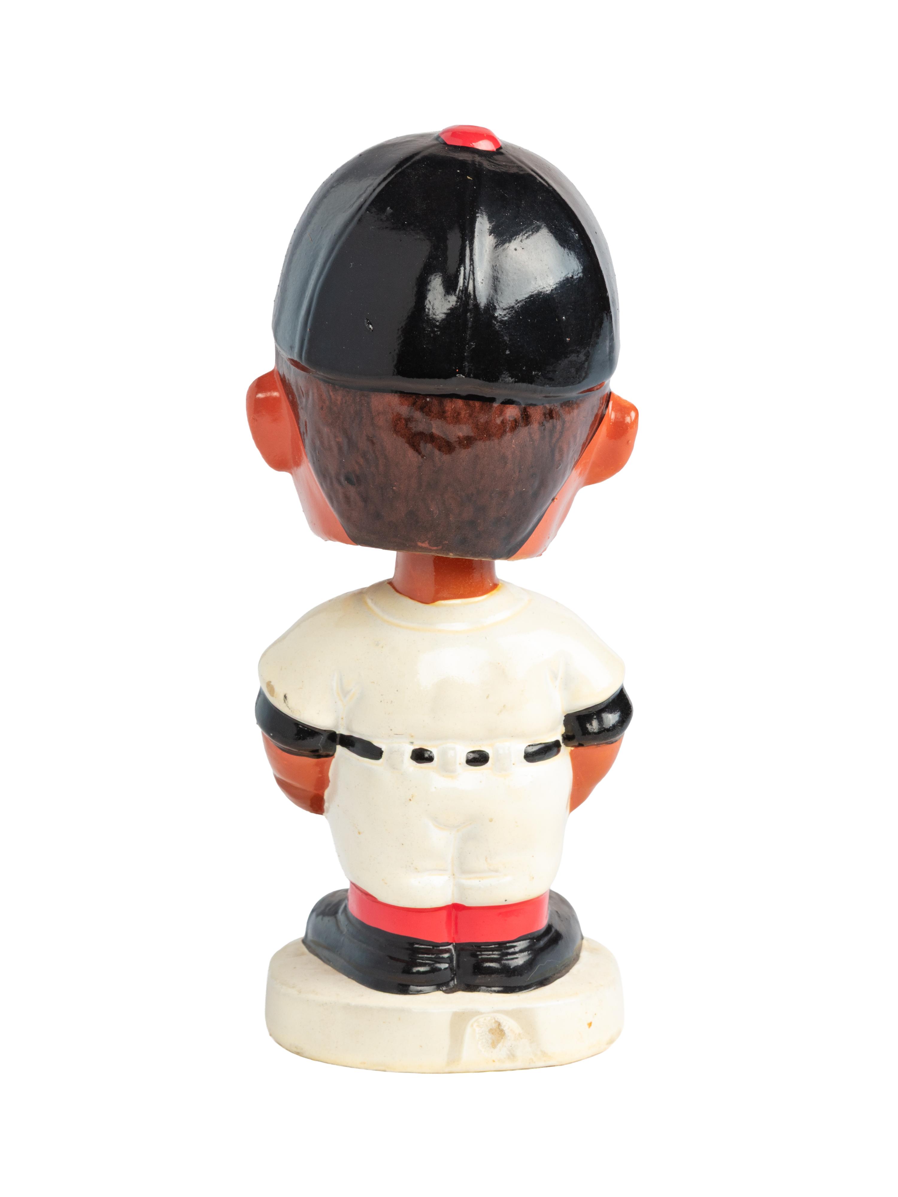 An Original Vintage 1960s Willie Mays Bobblehead With Factory Box (Made In Japan)