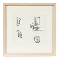 Twelve Works from Rubber Stamp Portfolio , 1976-1977