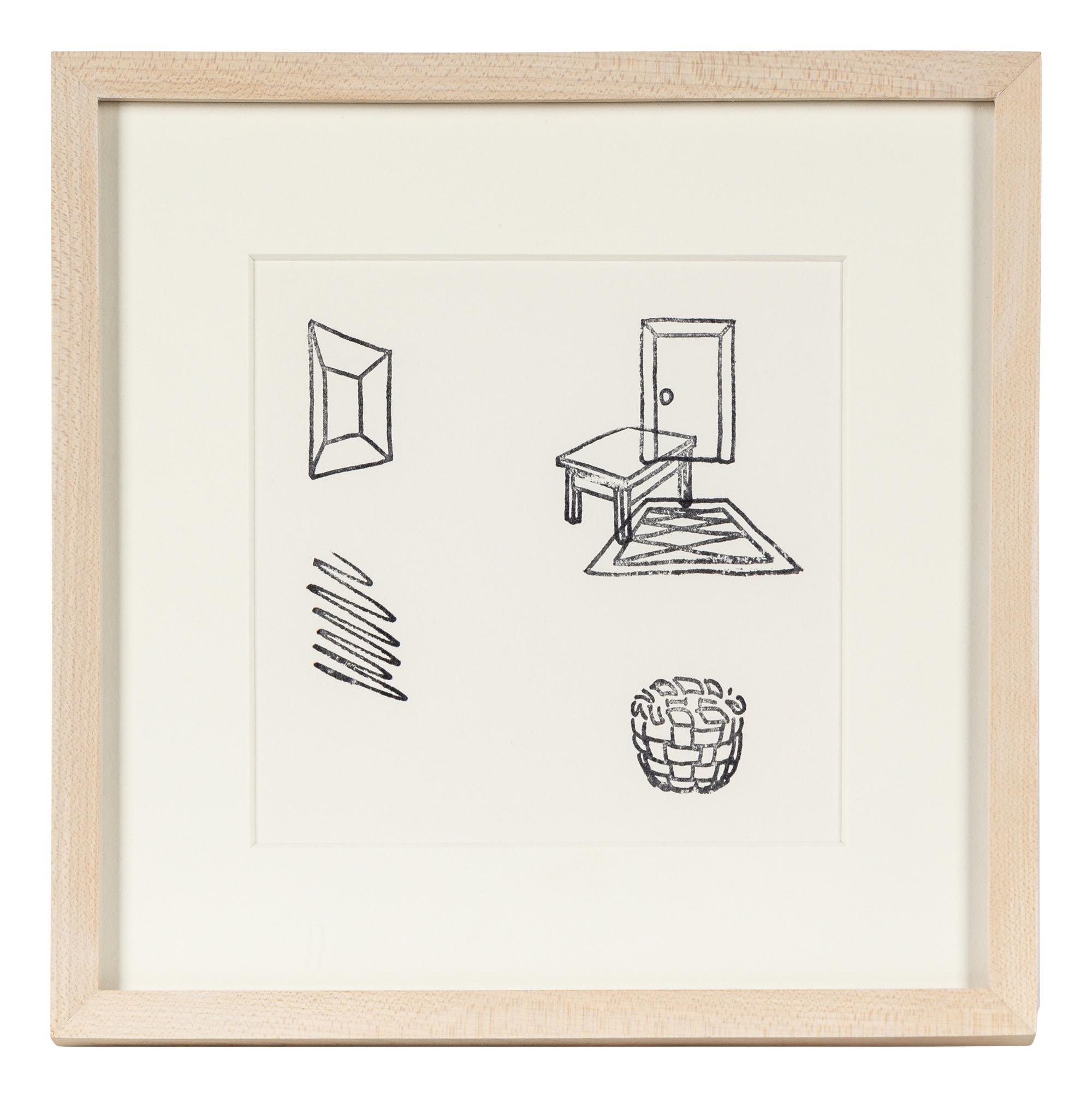 Twelve Works from Rubber Stamp Portfolio , 1976-1977