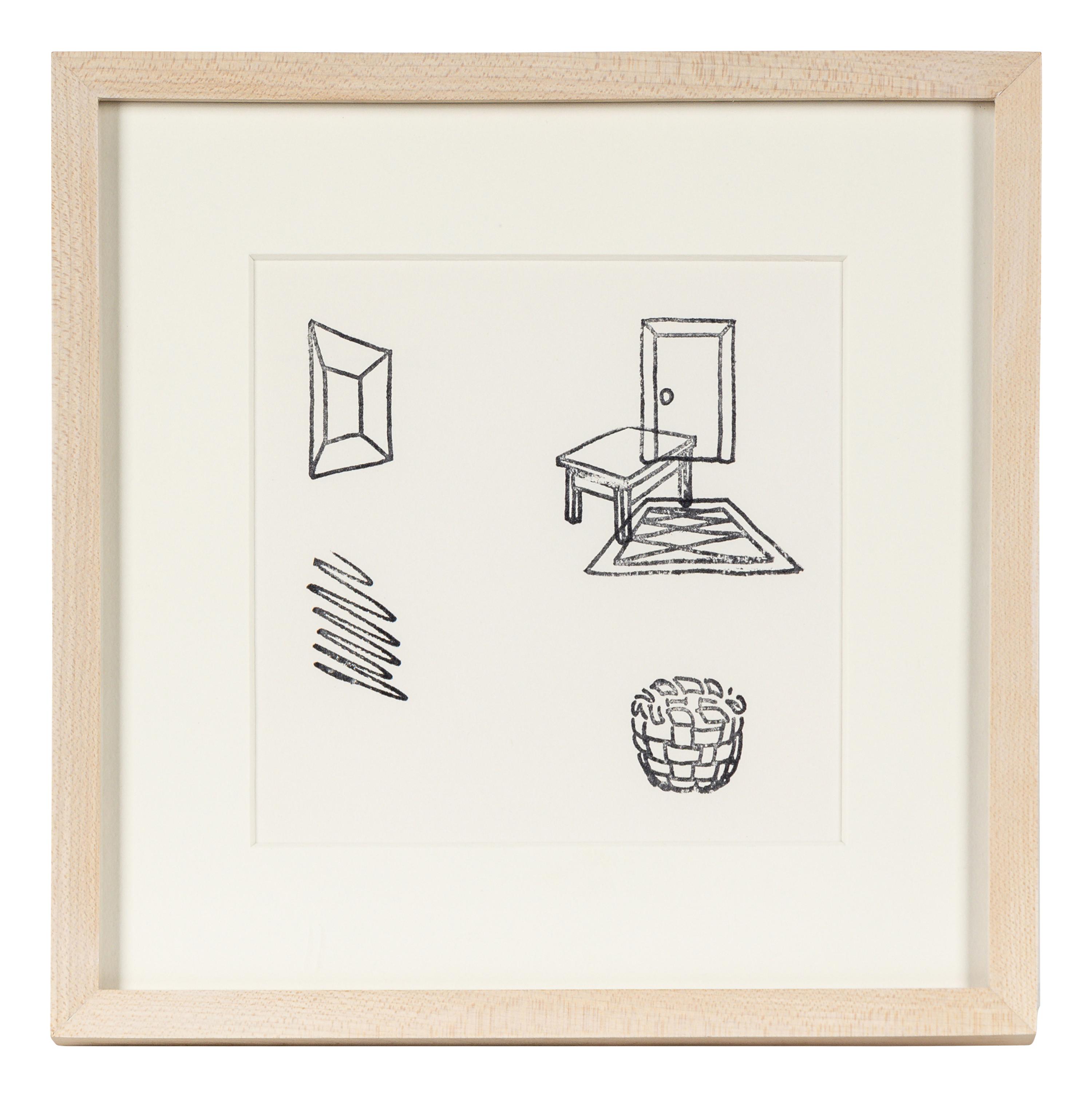 Twelve Works from Rubber Stamp Portfolio , 1976-1977