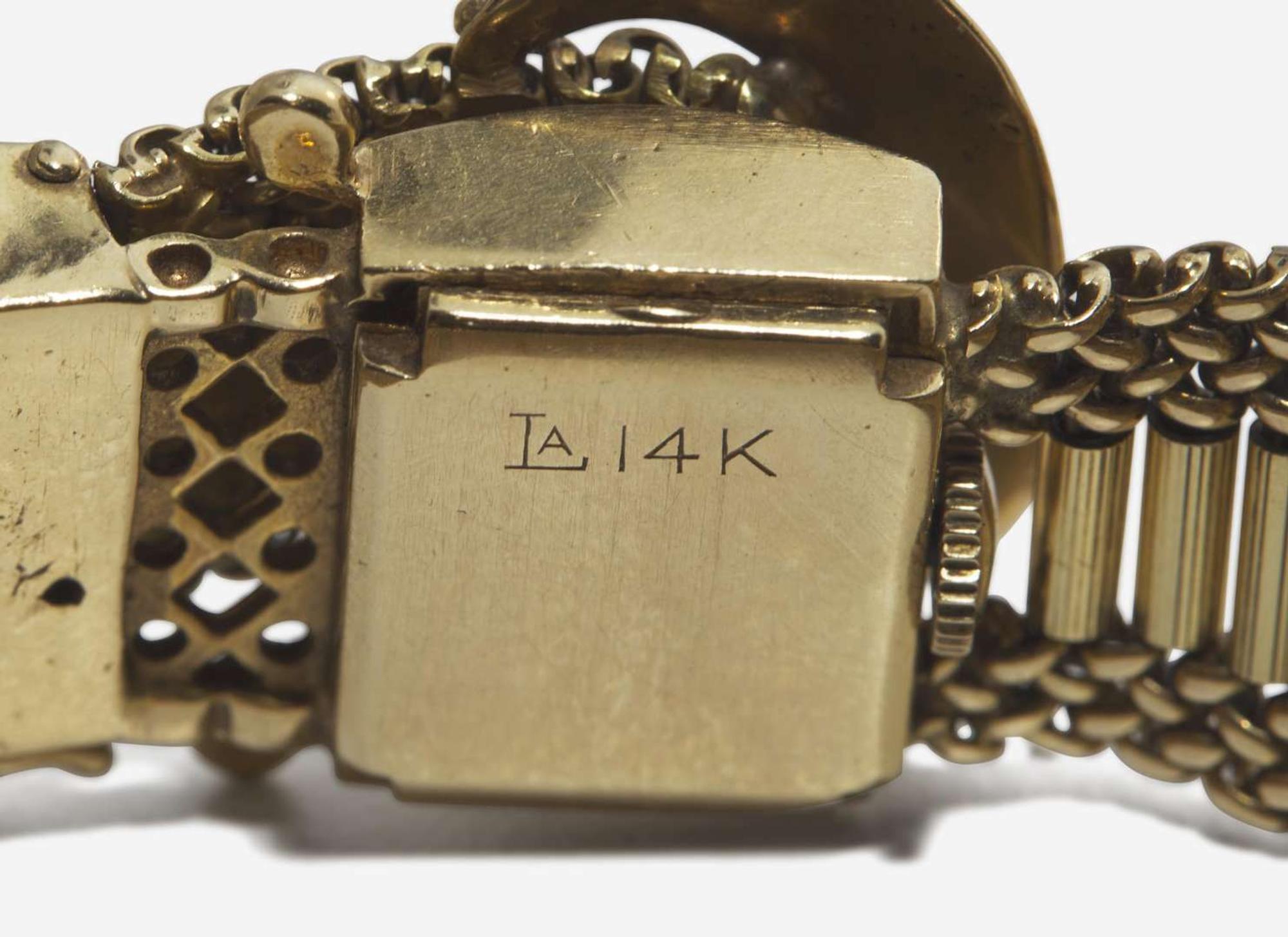 A Three-Piece Set of 14K Yellow Gold Victorian Jewelry