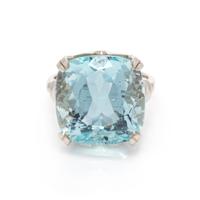 AQUAMARINE RING