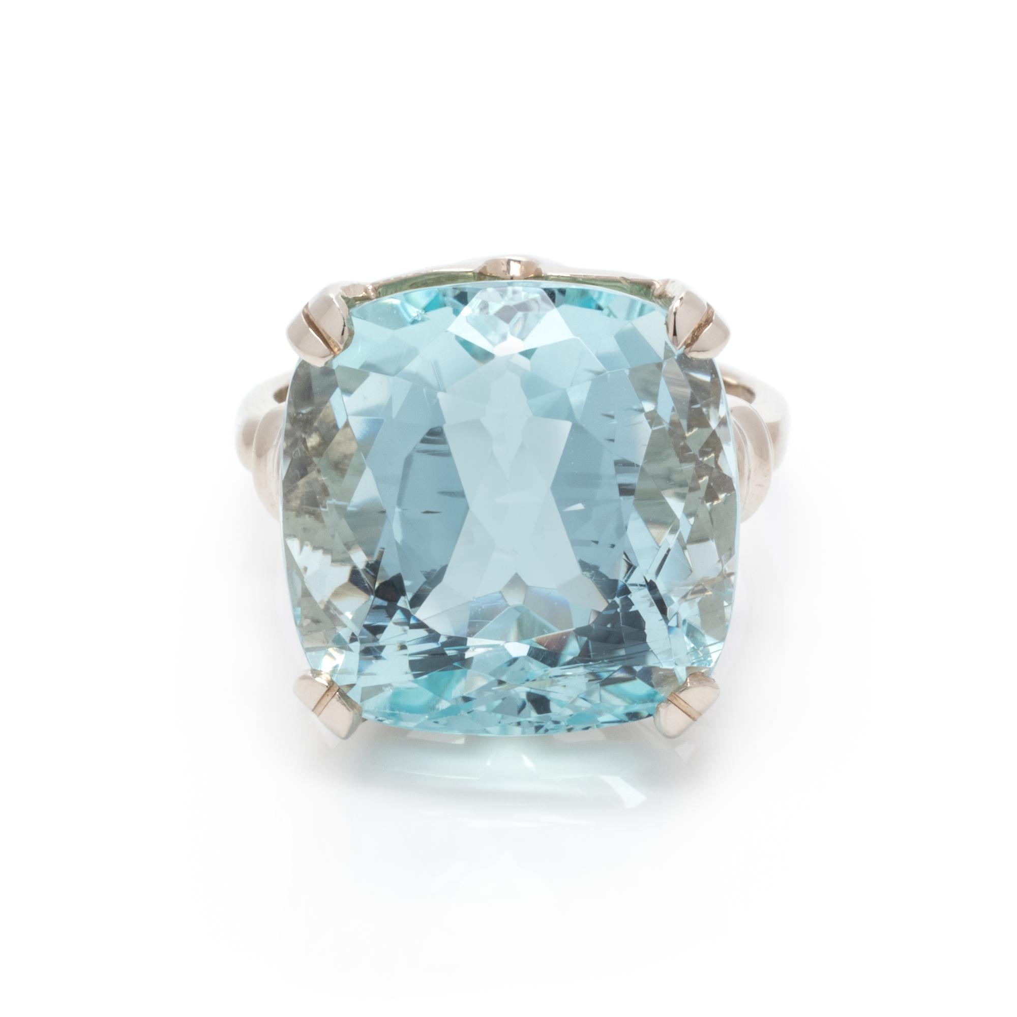AQUAMARINE RING