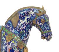 Three Chinese Cloisonné Articles